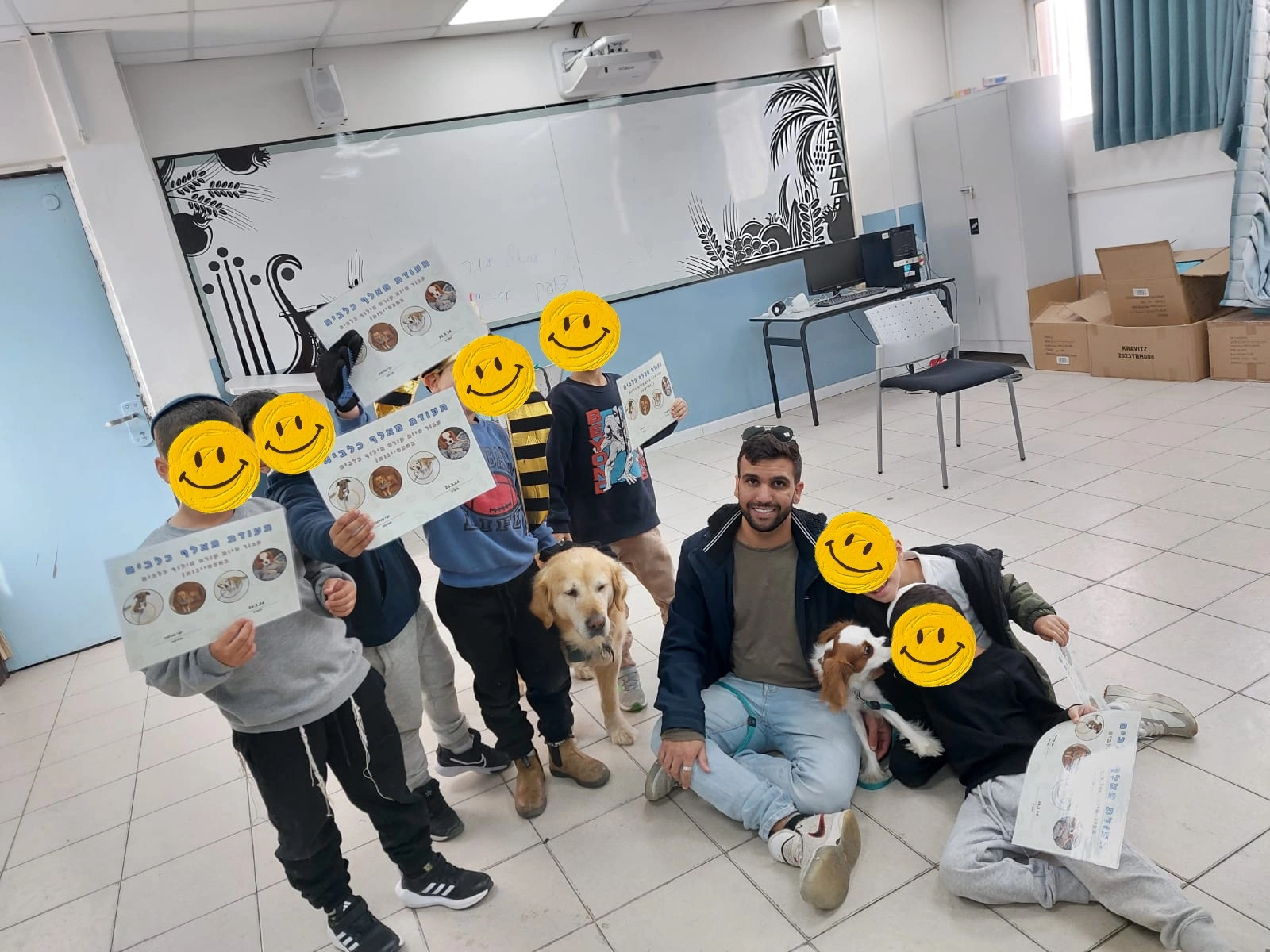 פעילות דרך הכלב